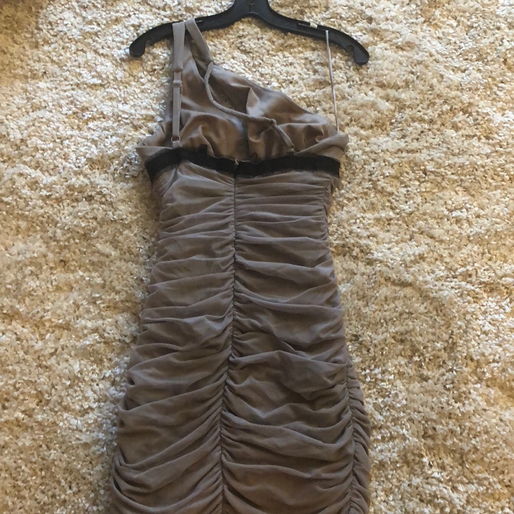 BCBG grey and black Dress